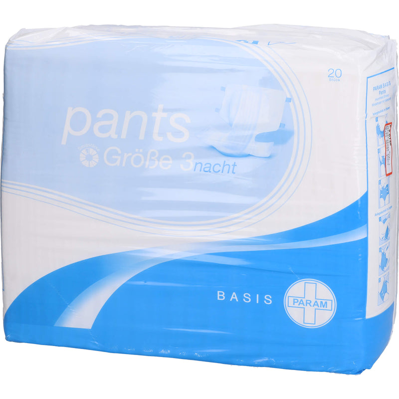 PARAM PANTS BASIS NACHT 3 20 St