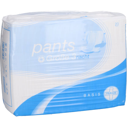 PARAM Pants Basis Nacht Gr.3 20 St