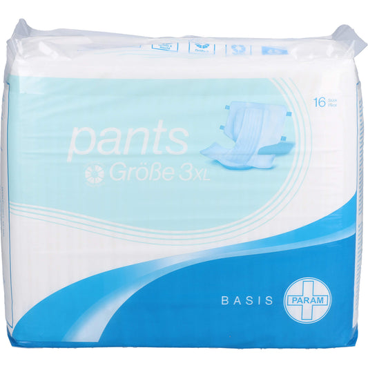 PARAM Pants Basis Gr.3 XL 16 St