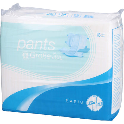 PARAM Pants Basis Gr.3 XL 16 St