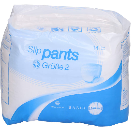 PARAM Slip Pants Basis Gr.2 14 St