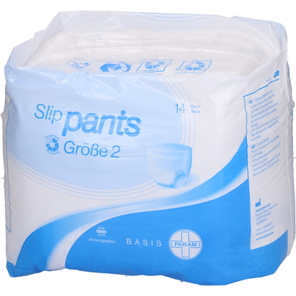 PARAM Slip Pants Basis Gr.2 14 St