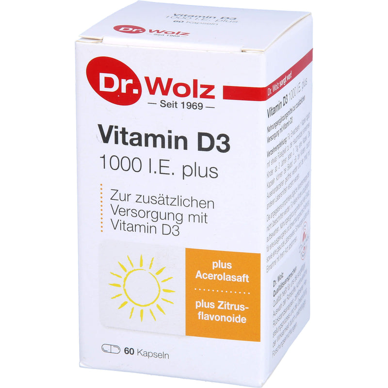 VITAMIN D3 1000 I.E.PLU DR 60 St