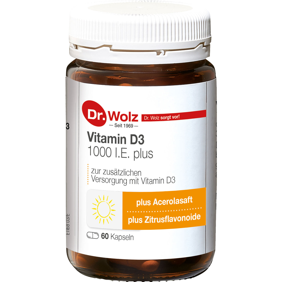 VITAMIN D3 1000 I.E. plus Dr.Wolz Kapseln 60 St