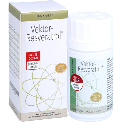 VEKTOR Resveratrol Kapseln 60 St
