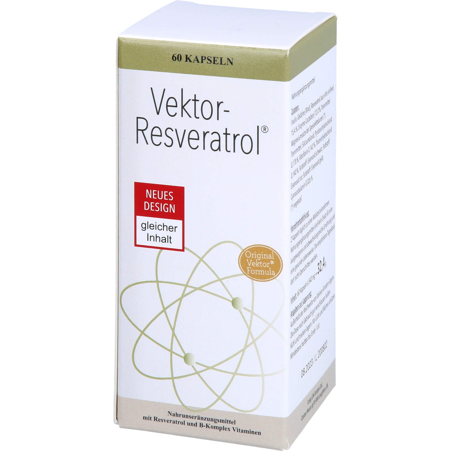VEKTOR Resveratrol Kapseln 60 St