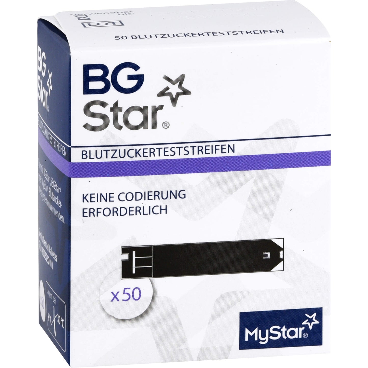 BGSTAR Teststreifen 50 St