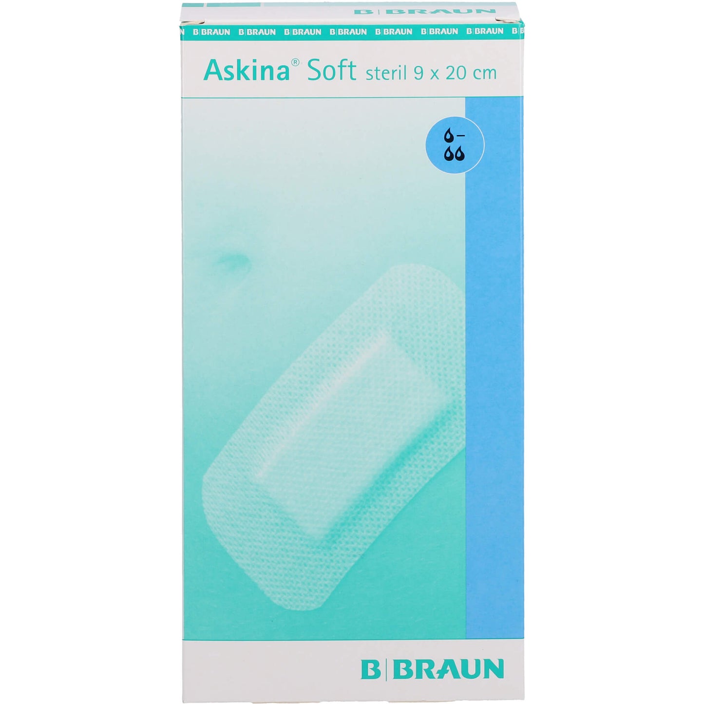 ASKINA Soft Wundverband 9x20 cm steril 30 St