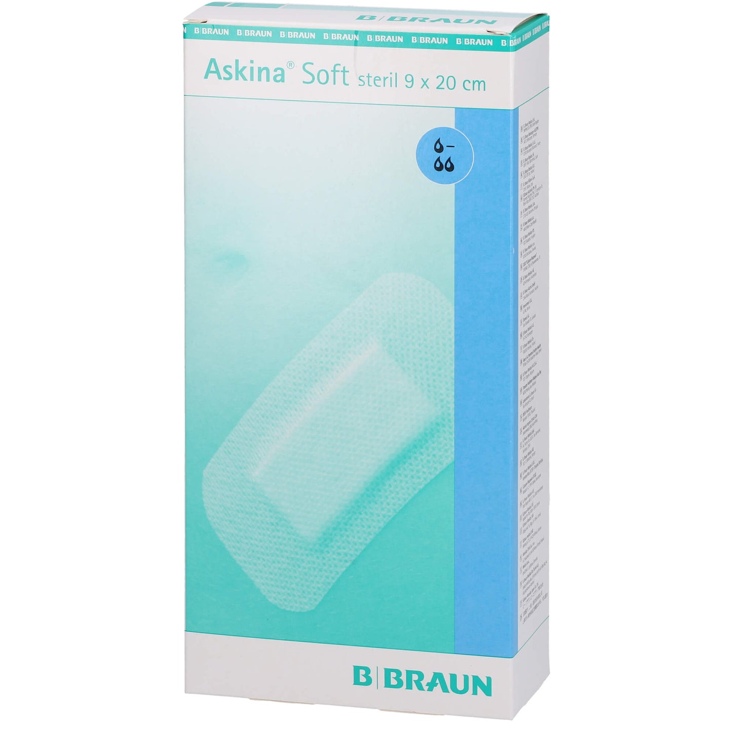 ASKINA Soft Wundverband 9x20 cm steril 30 St