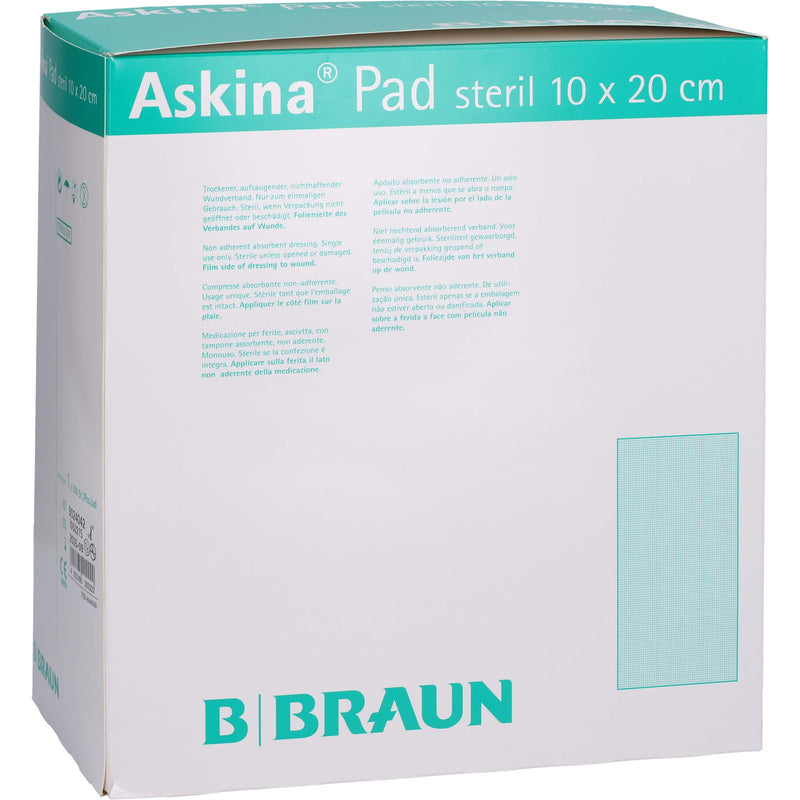 ASKINA PAD 20X10CM 100 St