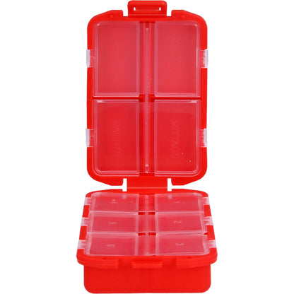 TABLETTENBOX mit 10-Fächern farbig sortiert 1 St