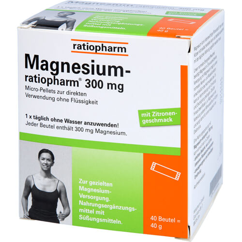 MAGNESIUM RATIOPHARM 300MG 40 St