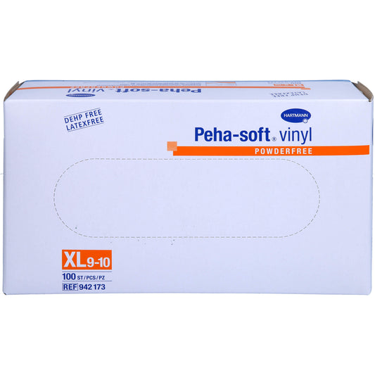 PEHA-SOFT Vinyl Unt.Handschuhe unste.puderfrei XL 100 St