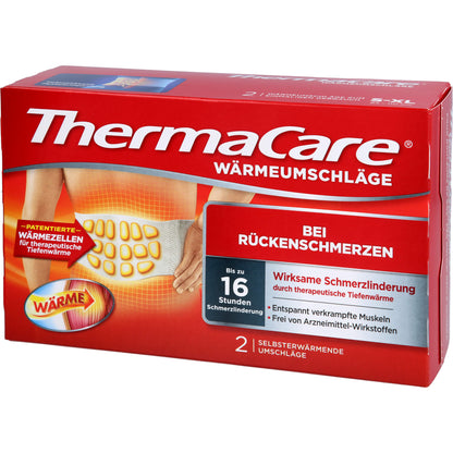 THERMACARE Rückenumschläge S-XL z.Schmerzlind. 2 St