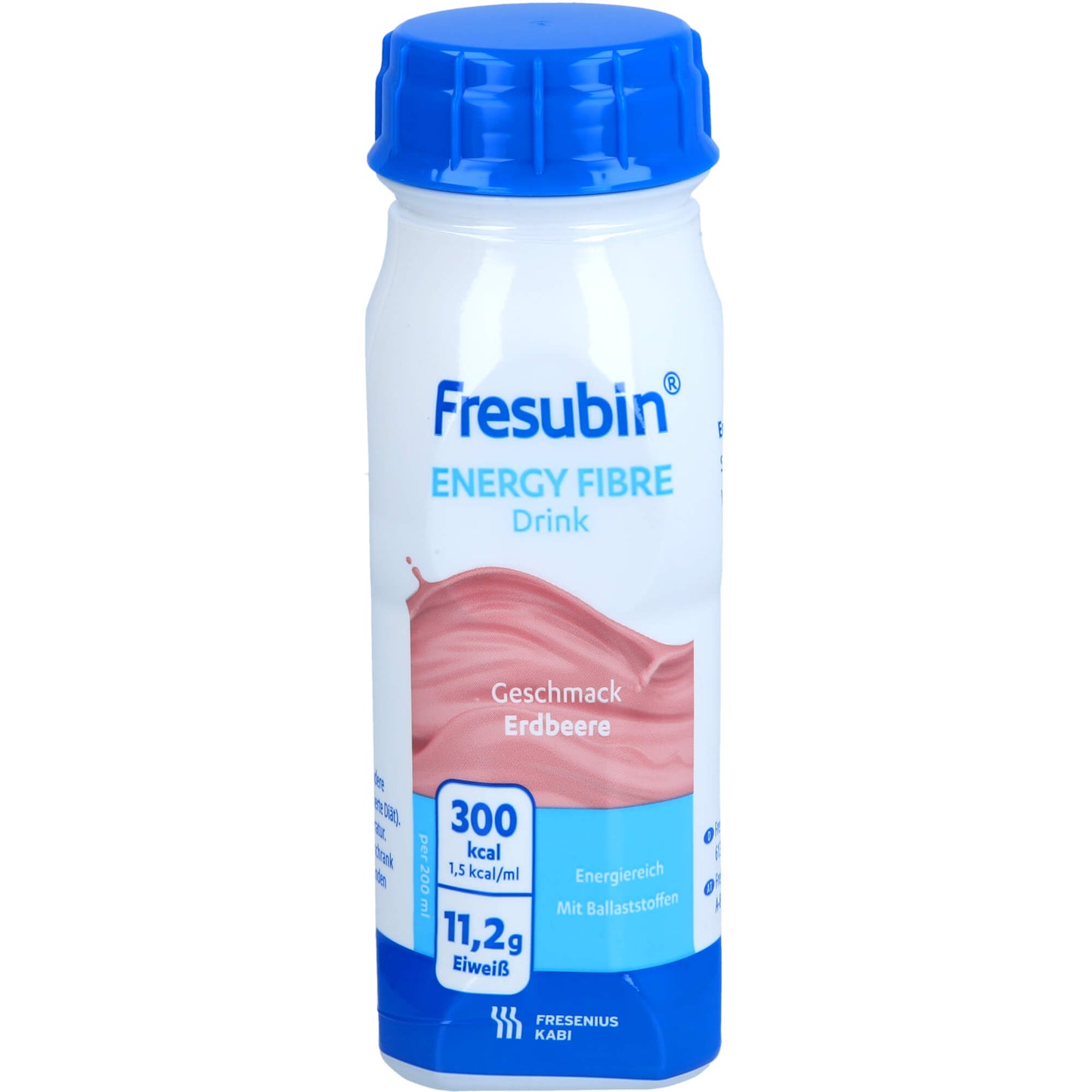 FRESUBIN ENERGY Fibre DRINK Erdbeere Trinkflasche 6X4X200 ml