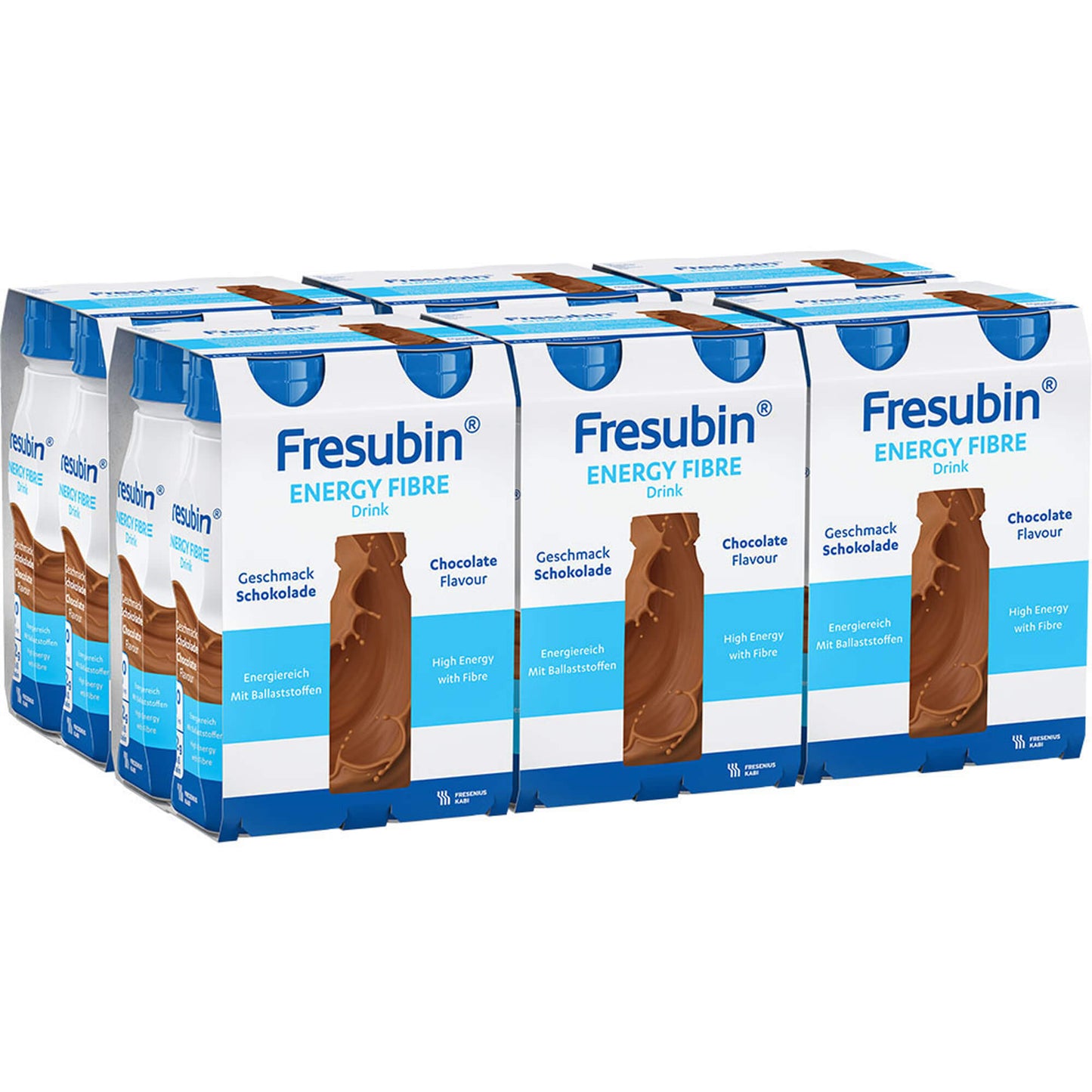 FRESUBIN ENERGY Fibre DRINK Schokolade Trinkfl. 6X4X200 ml