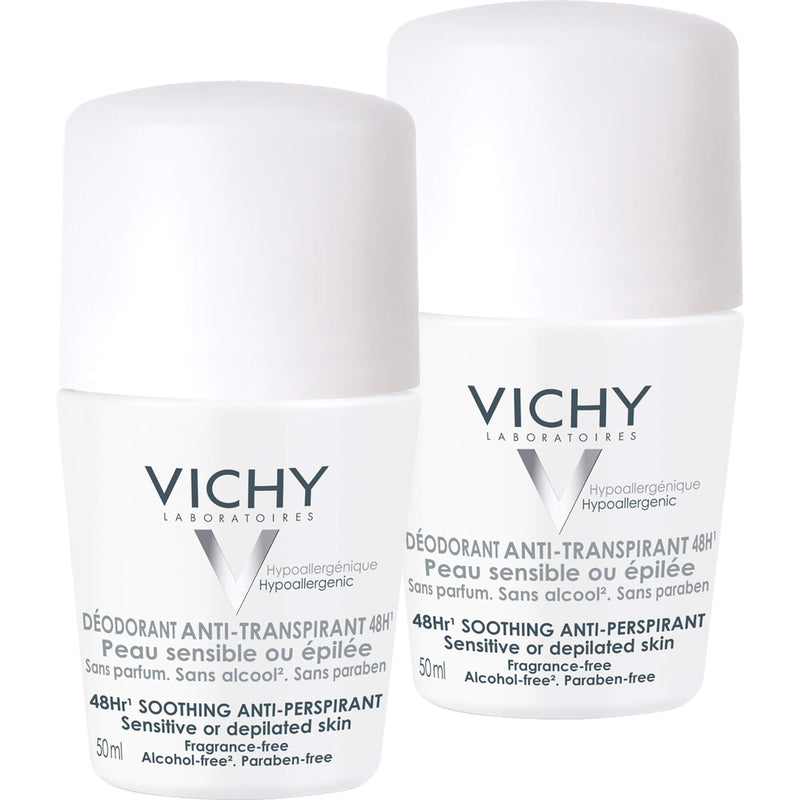 VICHY DEO ROLL ON SENS 48H 2X50 ml