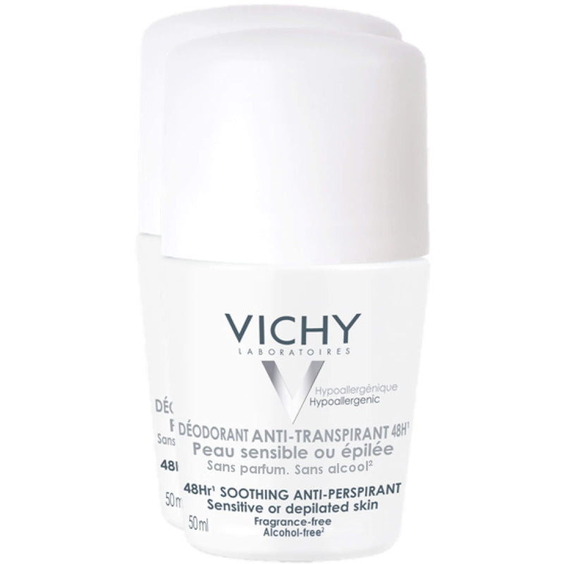 VICHY DEO ROLL ON SENS 48H 2X50 ml