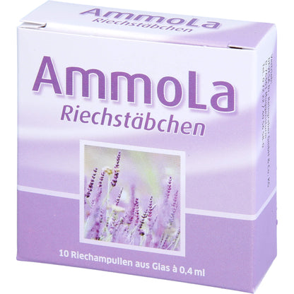 AMMOLA Riechstäbchen Riechampullen 10X0.4 ml