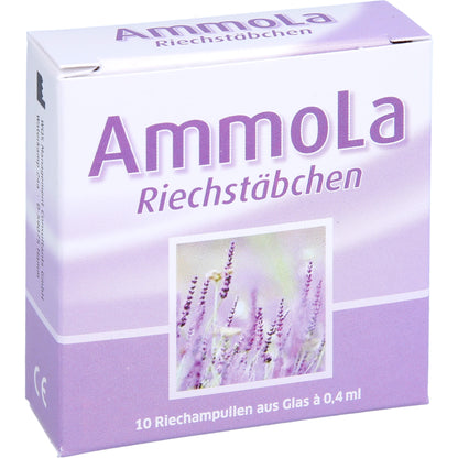 AMMOLA Riechstäbchen Riechampullen 10X0.4 ml