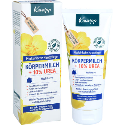 KNEIPP Körpermilch Nachtkerze+10% Urea 200 ml