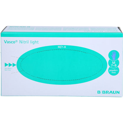 VASCO Nitril light Untersuchungshandschuhe M 100 St