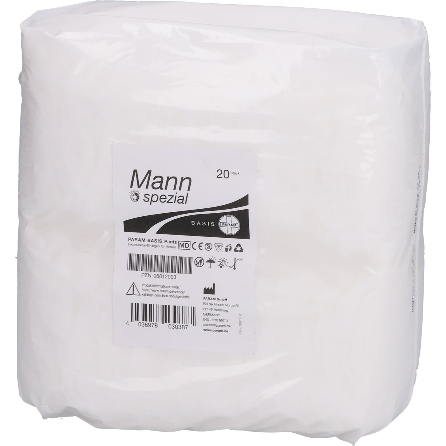 PARAM MANN BASIS spezial Vorlage 20 St