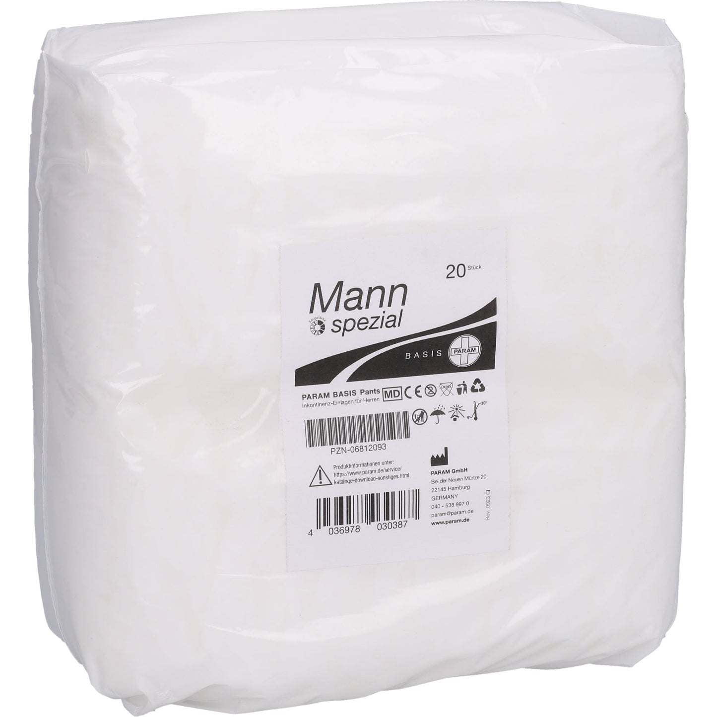 PARAM MANN BASIS spezial Vorlage 20 St