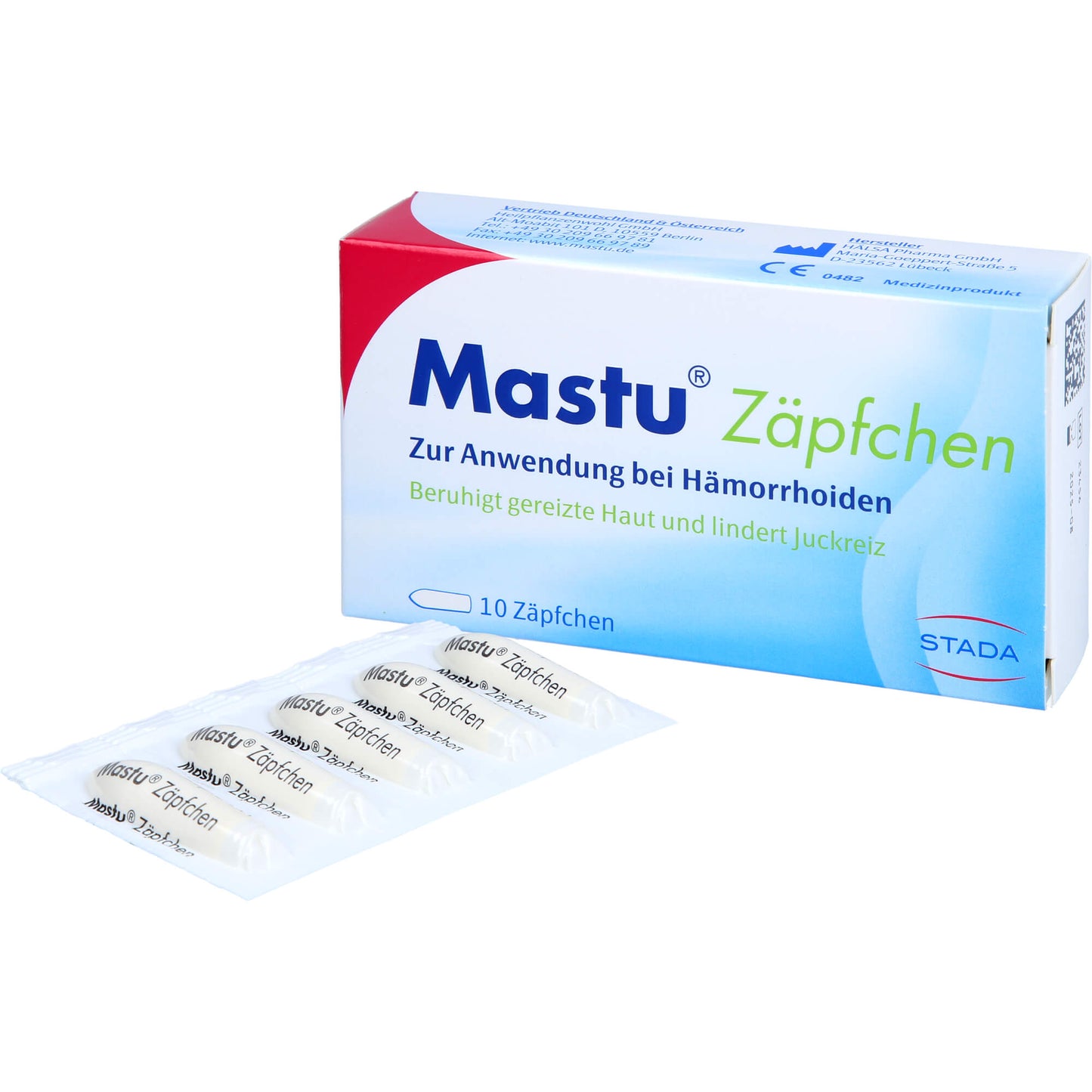 Mastu Zäpfchen Hämorrhoiden 10 St
