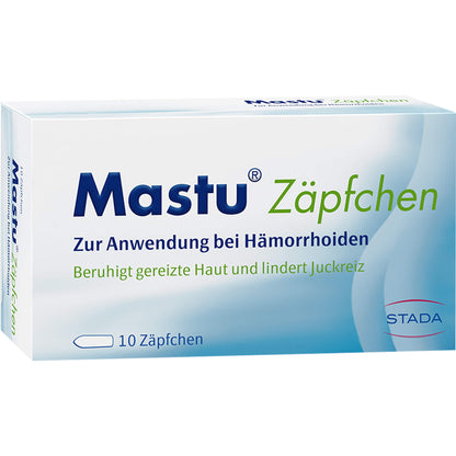 Mastu Zäpfchen Hämorrhoiden 10 St