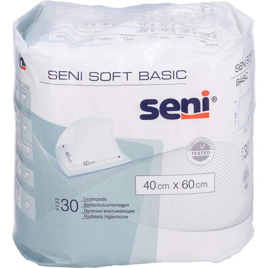 SENI Soft Basic Bettschutzunterlage 40x60 cm 30 St