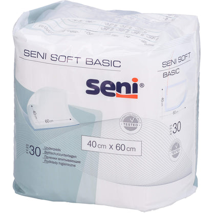 SENI Soft Basic Bettschutzunterlage 40x60 cm 30 St
