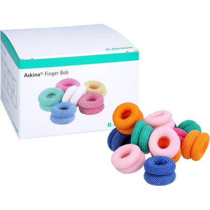 ASKINA Finger Bob farbig 50 St