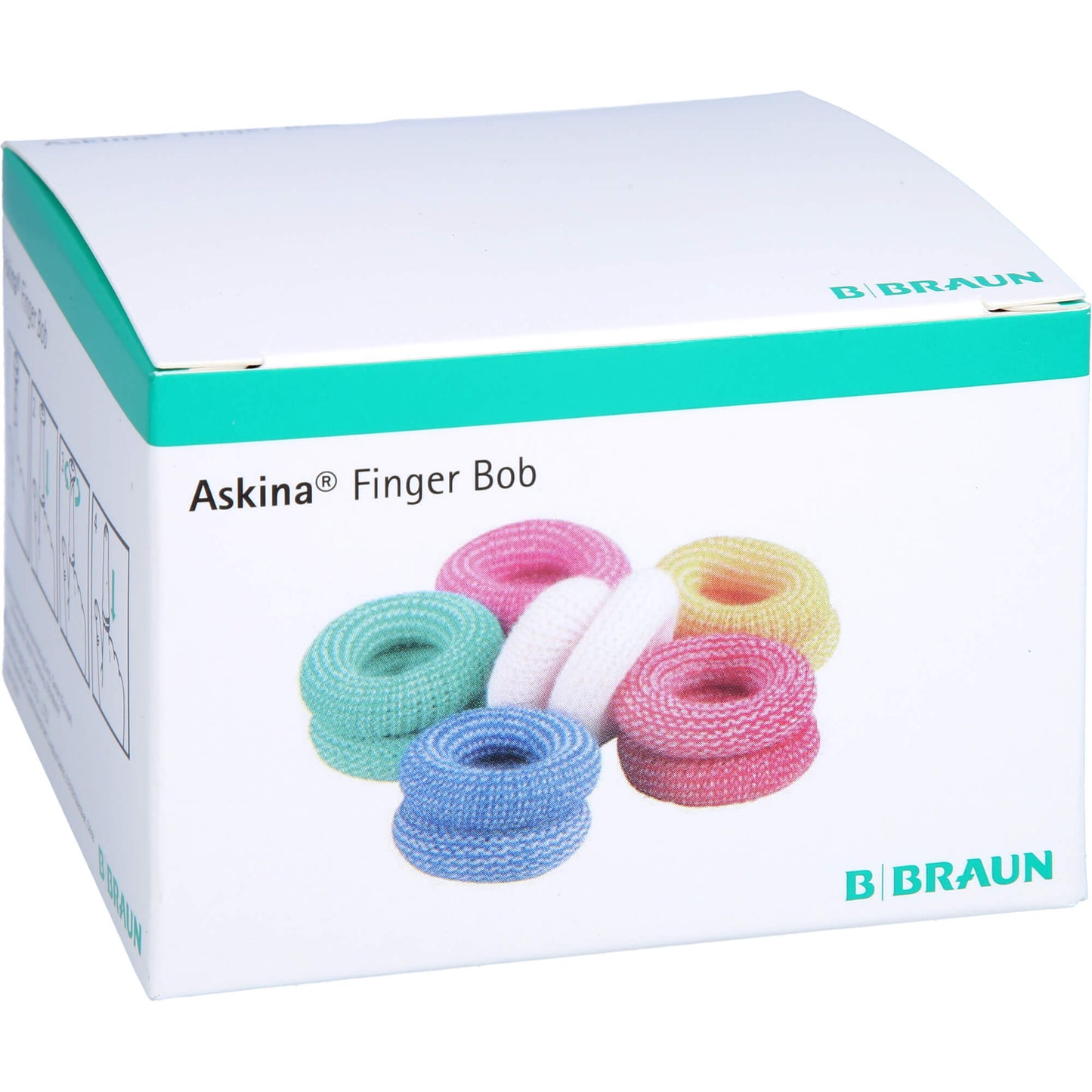 ASKINA Finger Bob farbig 50 St