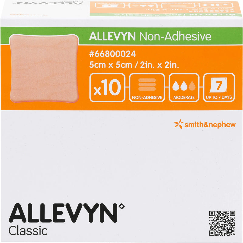 ALLEVYN NON ADH 5X5CM 10 St