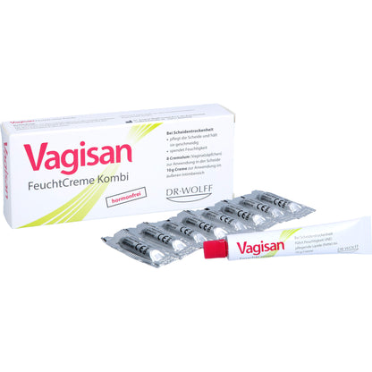 VAGISAN FeuchtCreme Kombi 8 Ovula+10 g Creme 1 P