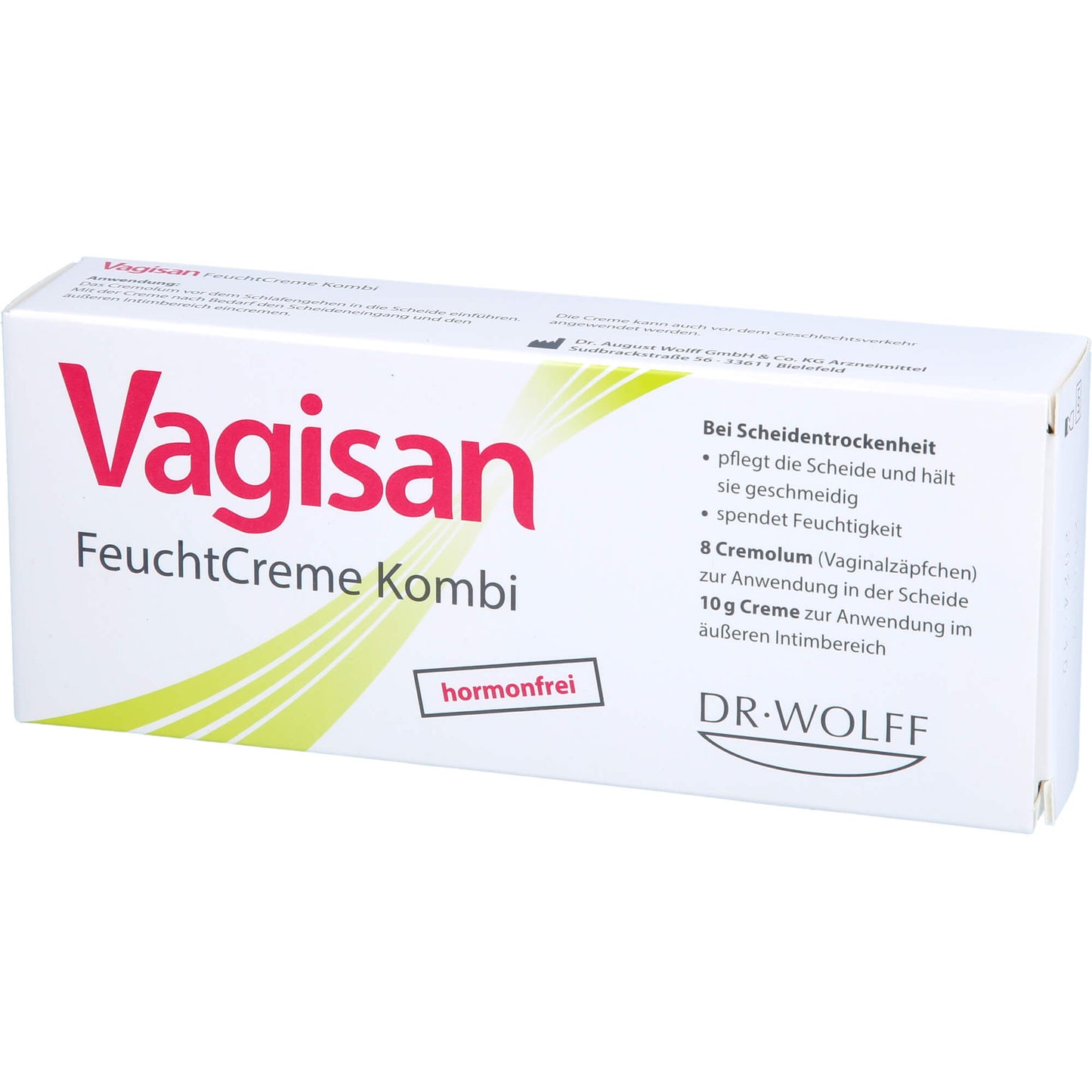 VAGISAN FeuchtCreme Kombi 8 Ovula+10 g Creme 1 P