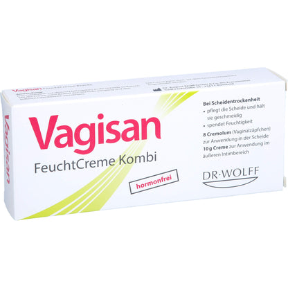 VAGISAN FeuchtCreme Kombi 8 Ovula+10 g Creme 1 P