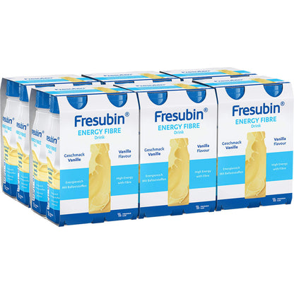 FRESUBIN ENERGY Fibre DRINK Vanille Trinkflasche 6X4X200 ml