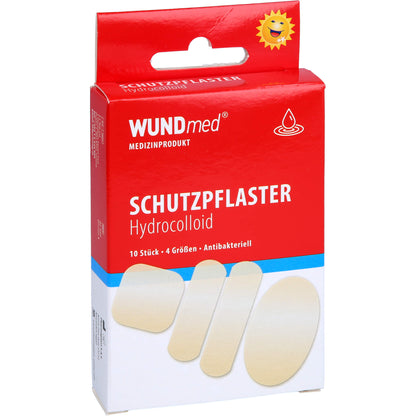 WUNDPFLASTER Hydrocolloid 4 Größen 10 St