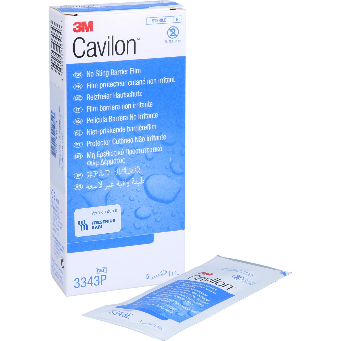 CAVILON reizfreier Hautschutz FK 1ml Applik.3343P 5X1 ml