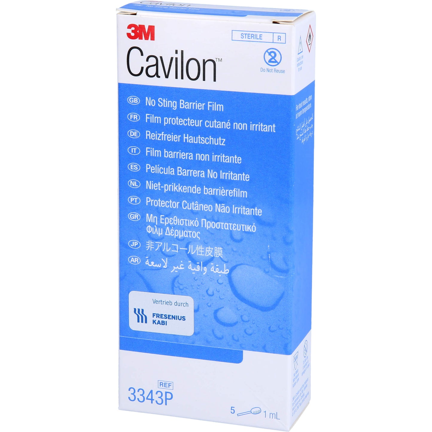 CAVILON reizfreier Hautschutz FK 1ml Applik.3343P 5X1 ml