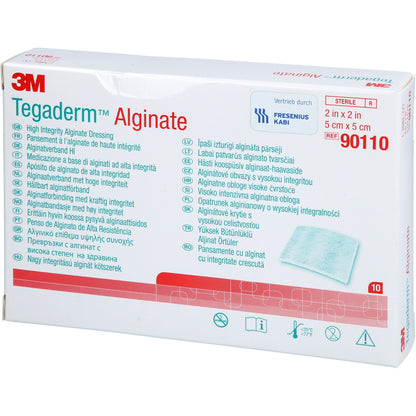 TEGADERM Alginate FK Kompressen 5x5 cm 90110 10 St
