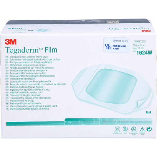 TEGADERM Film 6x7 cm 1624W 100 St