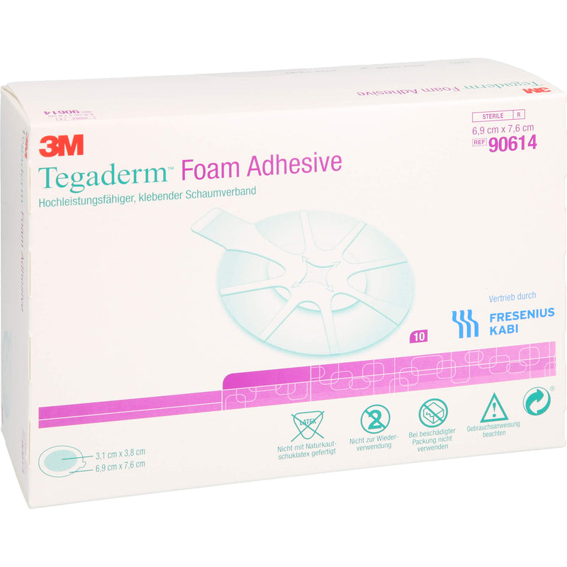 TEGADERM FOAM ADHFK6.9X7.6 10 St