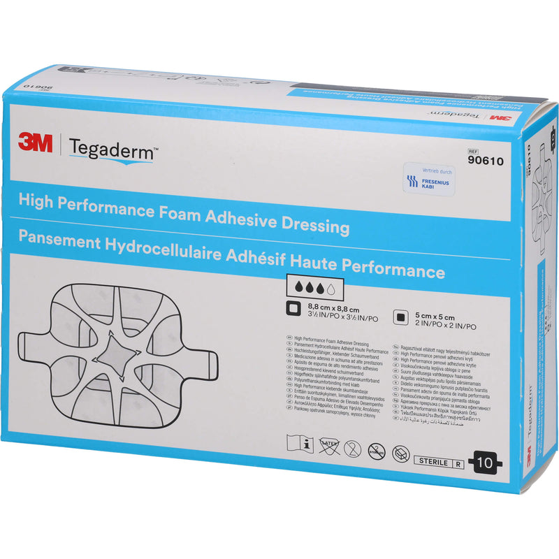 TEGADERM FOAM ADHFK8.8X8.8 10 St