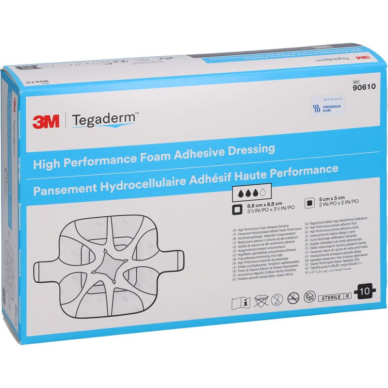 TEGADERM FOAM ADHFK8.8X8.8 10 St