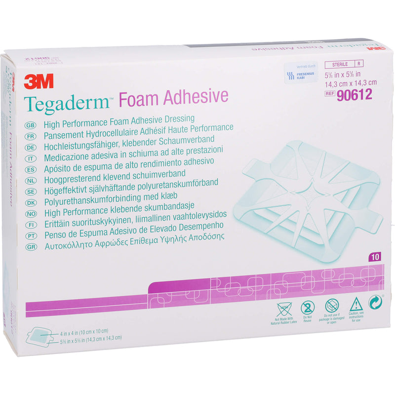 TEGADERM FOAM ADH14.3X14.3 10 St