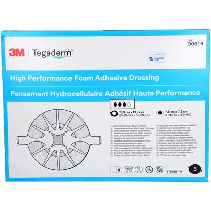 TEGADERM Foam Adhesive FK 13,9 cm rund 90619 5 St