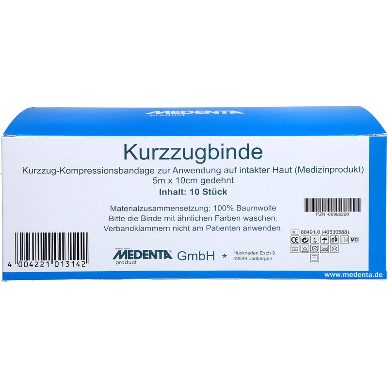 KURZZUGBINDE 5MX10CM 10 St